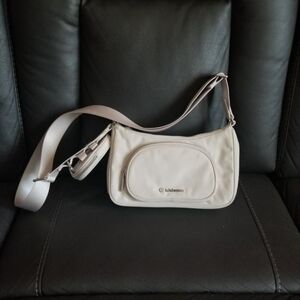 White Lululemon Crossbody Bag With Nano Pouch